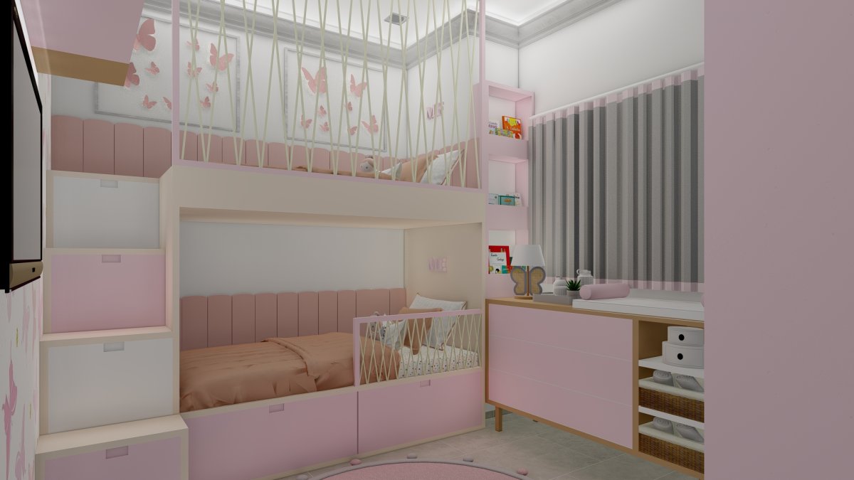 INTERIOR DORMITORIO INFANTIL MM